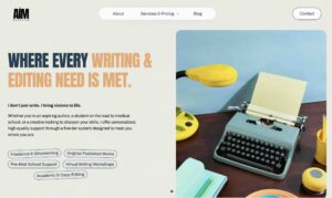 Aim Creative – Creative Writing Website